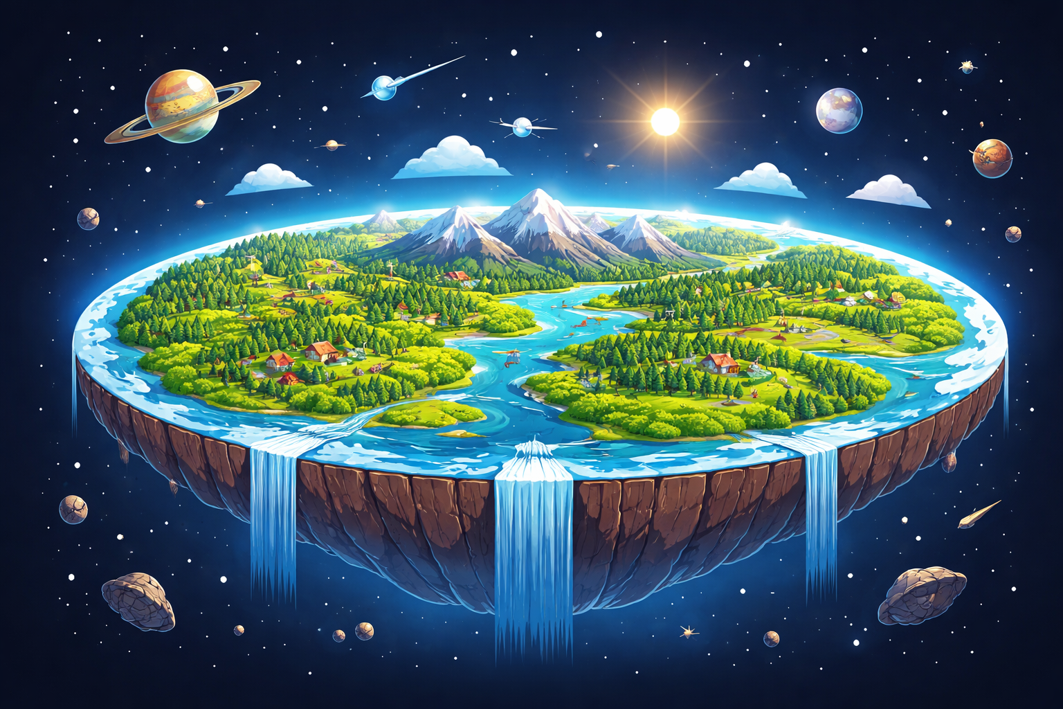 Плоская Земля